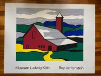 Großes Roy Lichtenstein Poster Achenbach Art Edition 1989 Nordrhein-Westfalen - Neuss Vorschau