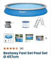 Bestway Fast Set Quick Pool 4,57m x 1,07m Nordrhein-Westfalen - Kall Vorschau