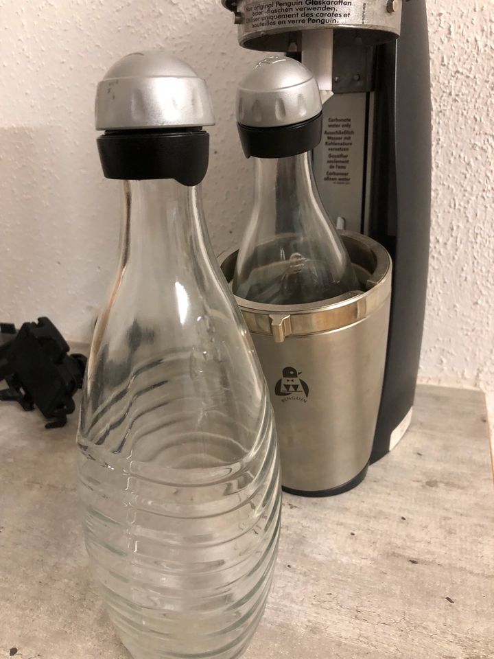 Soda Stream Wasser Sprudler mit 2 Flaschen in Ingoldingen