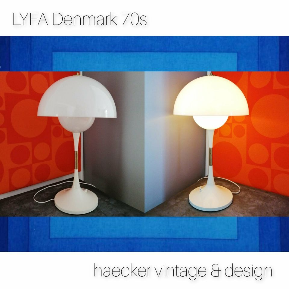 danish design Lampe zu 60er 70er poulsen retro teak mid century in Berlin