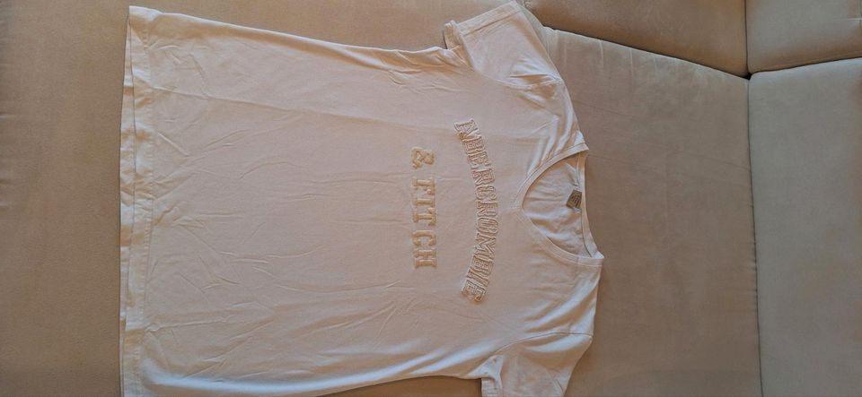 T-Shirt weiß Gr. 40/42 von Abercrombie &Fitch in Redwitz a d Rodach