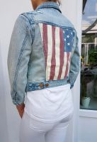 Review Jeansjacke Vintage Trashed Denim crop Jeansjacke american Köln - Porz Vorschau