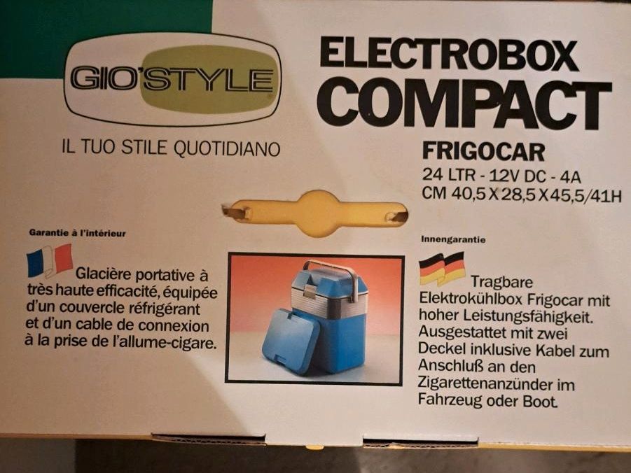 elektrische Kühlbox, neu original verpackt in Dresden