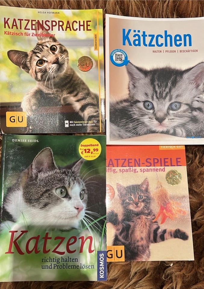 Katze Kätzchen Baby-Katze, 4 Bücher in Pleiskirchen