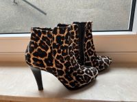 Esmara Heidi Klum Stiefeletten Leoprint Leder Gr 38 Baden-Württemberg - Ketsch Vorschau