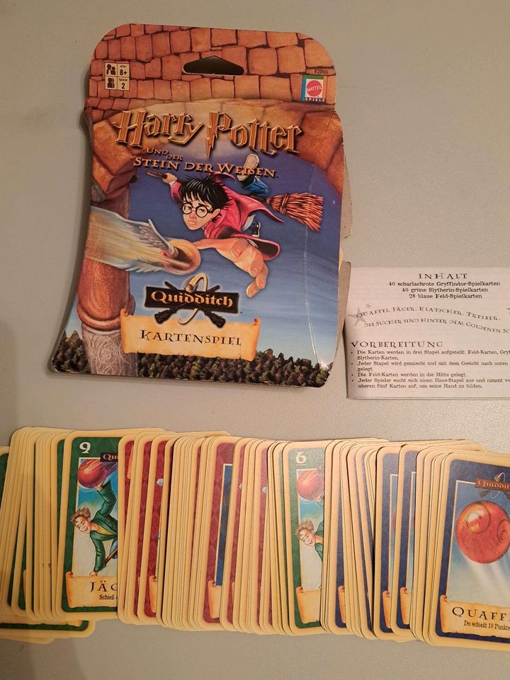 Harry Potter Kartenspiel Quiddich 2× in Sassenberg