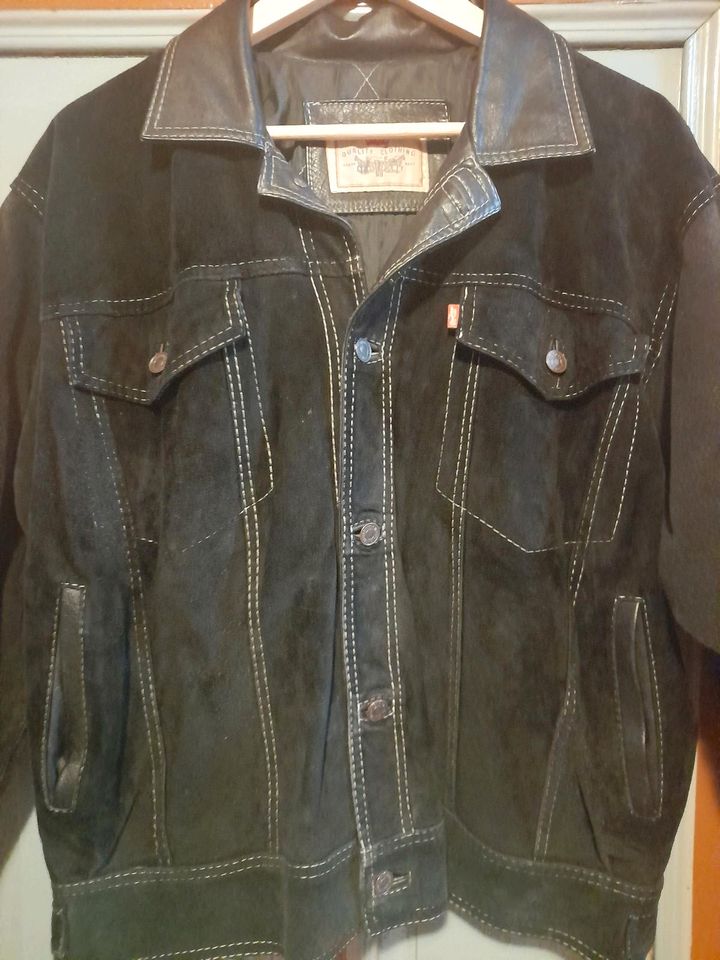 Seltene Levis Lederjacke Vintage in Schwerstedt bei Sömmerda