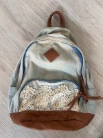 Rucksack Jeans blau Hellblau weiß Spitze Hamburg-Nord - Hamburg Winterhude Vorschau