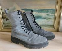 Cox Stiefel Stiefeletten Gr. 41 Leder Velourleder grau Sachsen-Anhalt - Magdeburg Vorschau