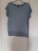 Soyaconcept T-Shirt Gr.S rauchblau Materialmix top Zustand Niedersachsen - Uplengen Vorschau