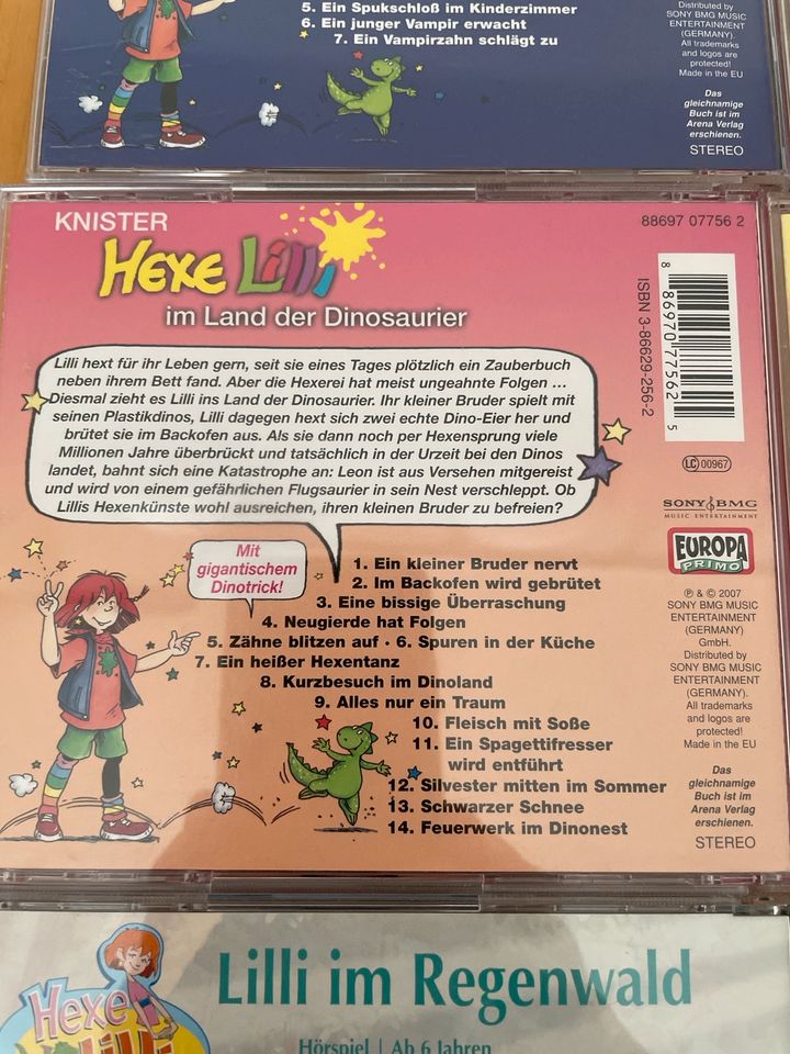 Hexe Lilli: 5 CDs:Wackelzahn, Detektivin, Dinosaurier, Drachenprü in Stuttgart