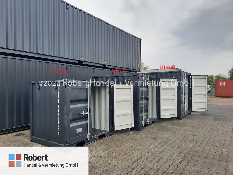 NEU 6 Fuß Lagercontainer, Seecontainer, Container; Baucontainer, Materialcontainer in Stuttgart