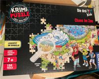 Krimi Puzzle Drei ??? Kids Chaos im Zoo ab 7 Jahren Niedersachsen - Heidenau Vorschau