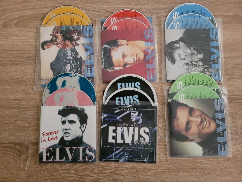 Elvis CD Sammlung in Brandenburg an der Havel