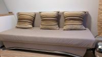 Sofa mit Schlaffunktion beige Nordrhein-Westfalen - Lübbecke  Vorschau