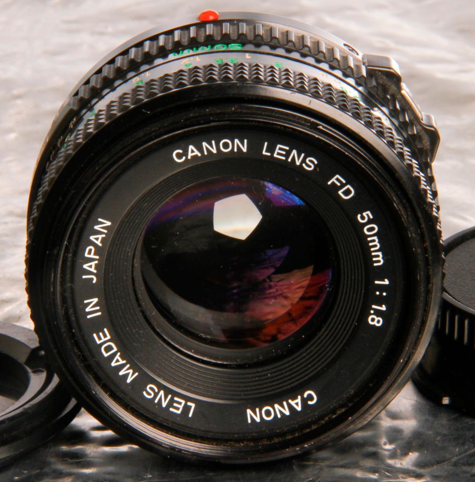 Canon FD Normal Objektiv 50/1.8 in Karlsruhe