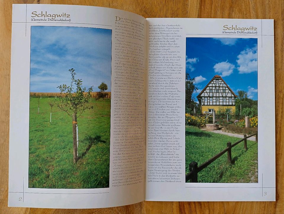 "Unser Dorf soll schöner..-Schlagwitz, Franken, Langenchursdorf" in Blaustein