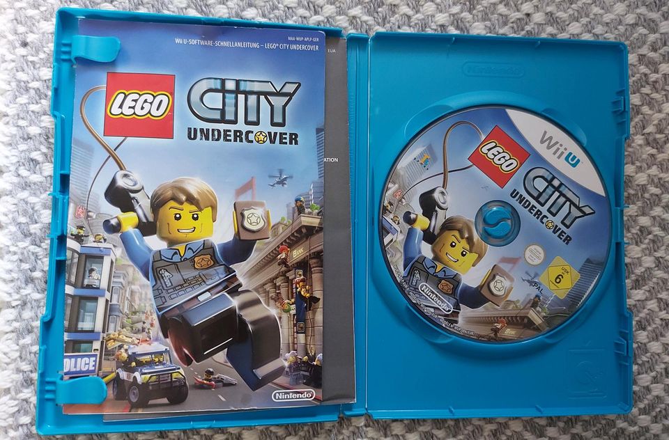 Nintendo ** WiiU ** LEGO CITY UNDERCOVER USK 6 ** TOP in Waldbröl