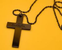 Halskette Kreuz mit "RealTalk" Aufschrift Kirche Gemeinde Brandenburg - Wittenberge Vorschau