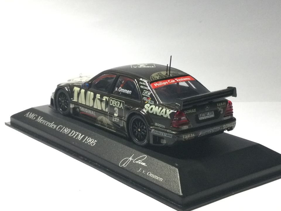 Minichamps 1:43 Mercedes-Benz C-Class Presentation DTM 1995 in Einhausen (Thüringen)