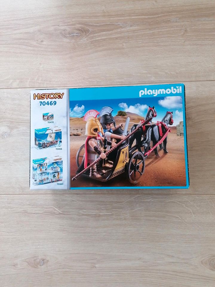 Playmobil History 70469 Achilles im Streitwagen mit Patroklos Neu in Bad Segeberg