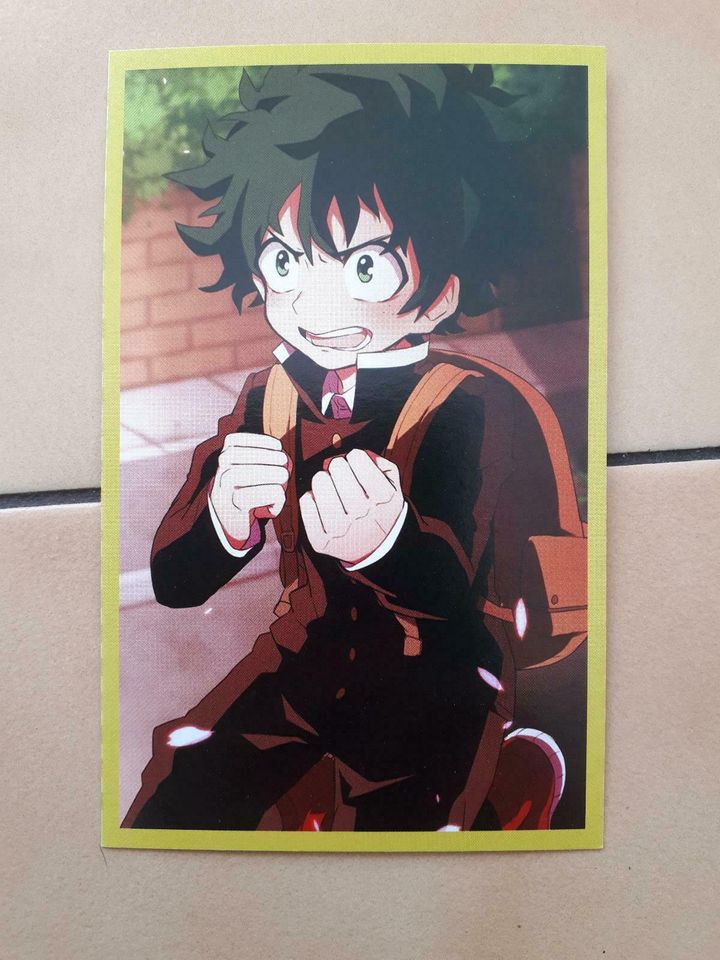 My hero academia Postkarten Sammelkarten Anime in Trochtelfingen