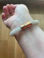 Swarovski Stardust Armband weiß/klar mit Gold Hessen - Kelsterbach Vorschau