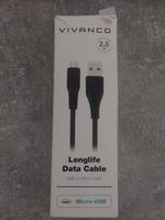 Vivanco Longlife Data Cable 2,5m Micro USB Bayern - Neustadt b.Coburg Vorschau