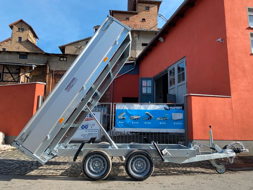 Rückwärtskipper Hapert 2,7t 280x160xm Heckstützen in Kranichfeld