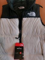 The north face weste nuptse schwarz weiss Nordrhein-Westfalen - Mönchengladbach Vorschau