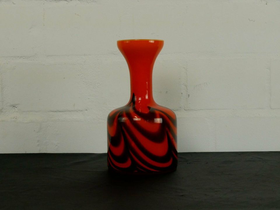 Opaline Florence - Vase - Orange - Opalglas - 70er Vintage in Hiltrup