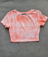 Shirt Shein orange weiß Größe XS Rheinland-Pfalz - Stadecken-Elsheim Vorschau