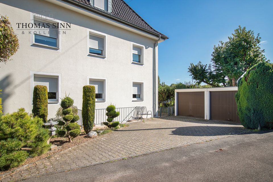 Stattliche Doppelhaushälfte - als 2-3-Familien-/ Einfamilienhaus nutzbar - in wunderbarer Wohnlage in Heilbronn
