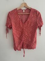 rot weiß geblümte Bluse H&M 36 Hessen - Hofheim am Taunus Vorschau