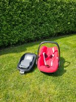 Maxi Cosi Babyschale Pebble mit Family Isofix Basis (1. Hand) Düsseldorf - Bilk Vorschau