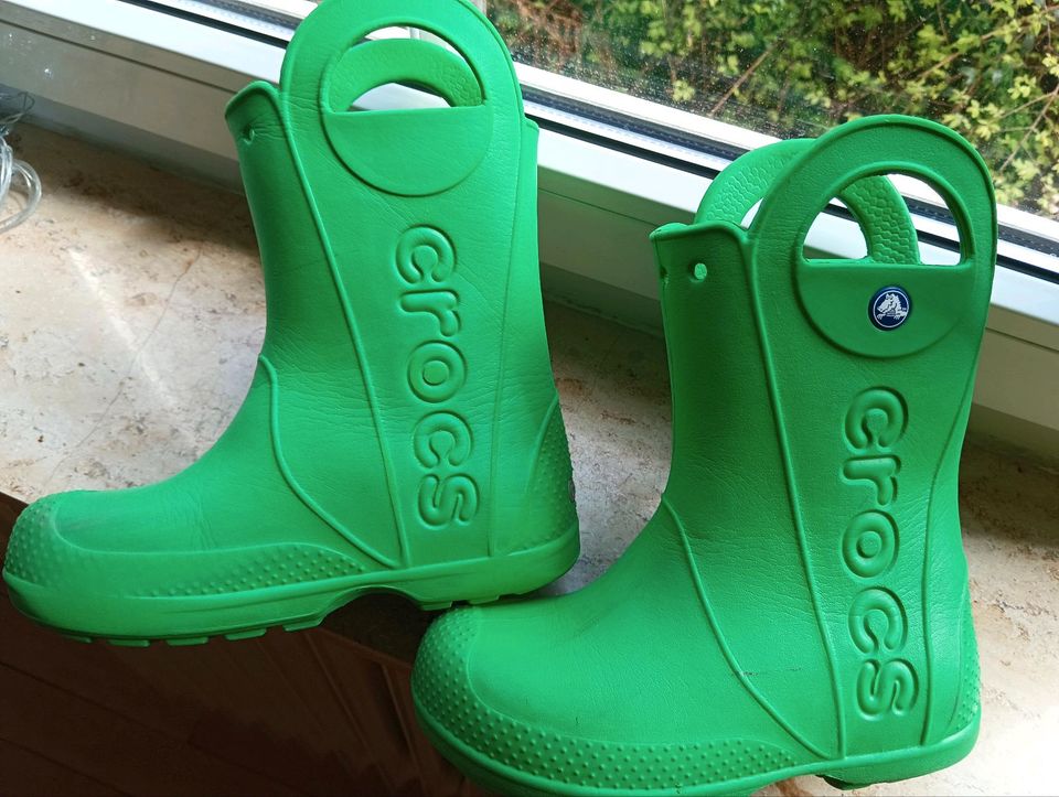 Gummistiefel Crocs grün in Spaichingen