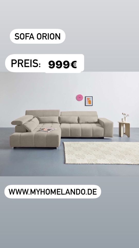 Sofa Couch Wohnlandschaft Top Sale Angebote sofort lieferbar in Stuttgart