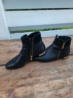 Marcos Nalini Leder Boots/Stiefeletten Made in Italy Gr.37*schwar Nordrhein-Westfalen - Drensteinfurt Vorschau