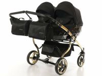 Kombi Kinderwagen Junama Duo Diamond S-line Schwarz-Gold 3in1 Leipzig - Schönefeld-Abtnaundorf Vorschau