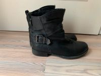 Marco Tozzi Stiefel Stiefeletten schwarz Leder Gr. 38 Wandsbek - Hamburg Rahlstedt Vorschau