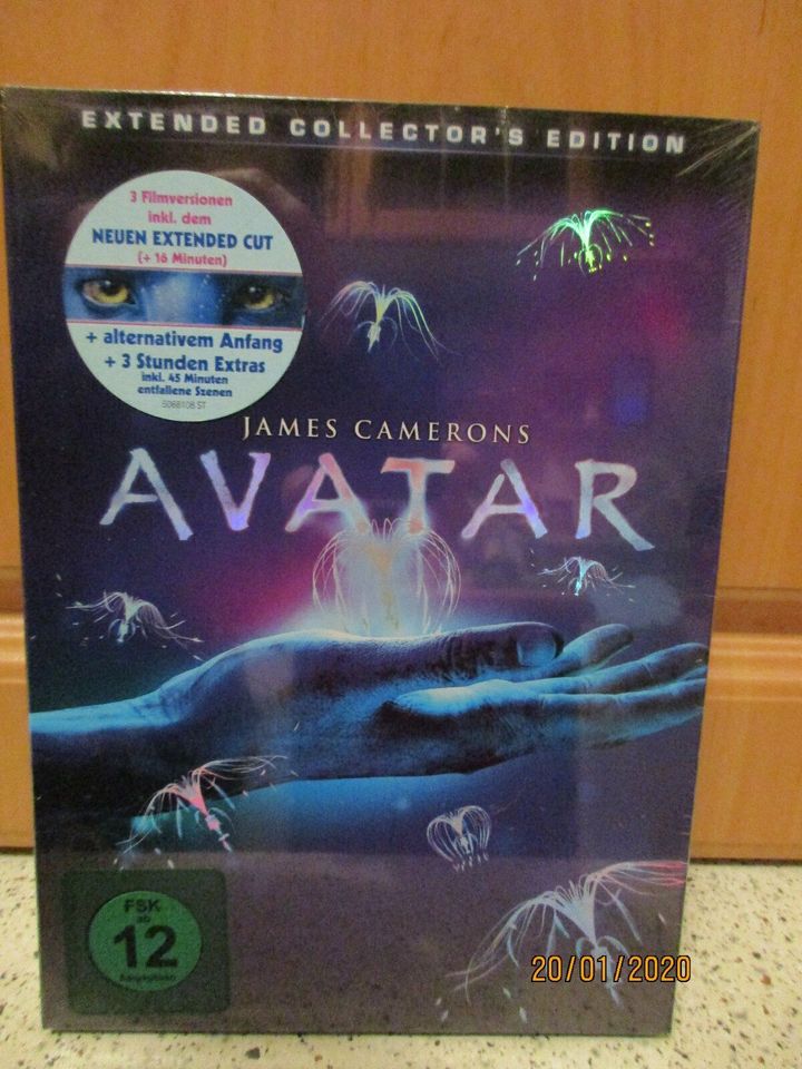 Avatar Extended Collectors Edition DVD im Schuber in Lutherstadt Wittenberg