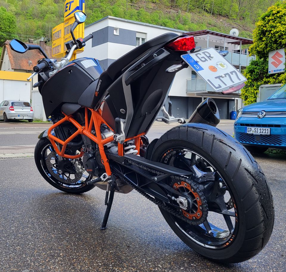 KTM 690 Duke A2 gedrosselt in Geislingen an der Steige