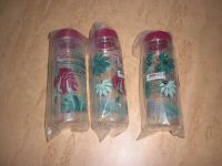 ♥ Trinkflasche Wasserflasche Flasche ♥ Kunststoff Blumen Blätter Brandenburg - Lübben Vorschau