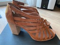 Marco Polo Schuhe Gr 40 Sandalen High Heels Plateau Neu Cognac Kiel - Meimersdorf-Moorsee Vorschau