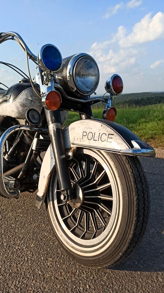 Harley Davidson Shovelhead Shovel Police FLH 1340 in Wernberg-Köblitz