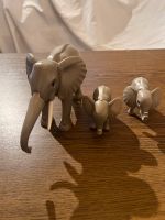 Playmobil Elefanten 1x groß und 2x klein Bayern - Großheubach Vorschau