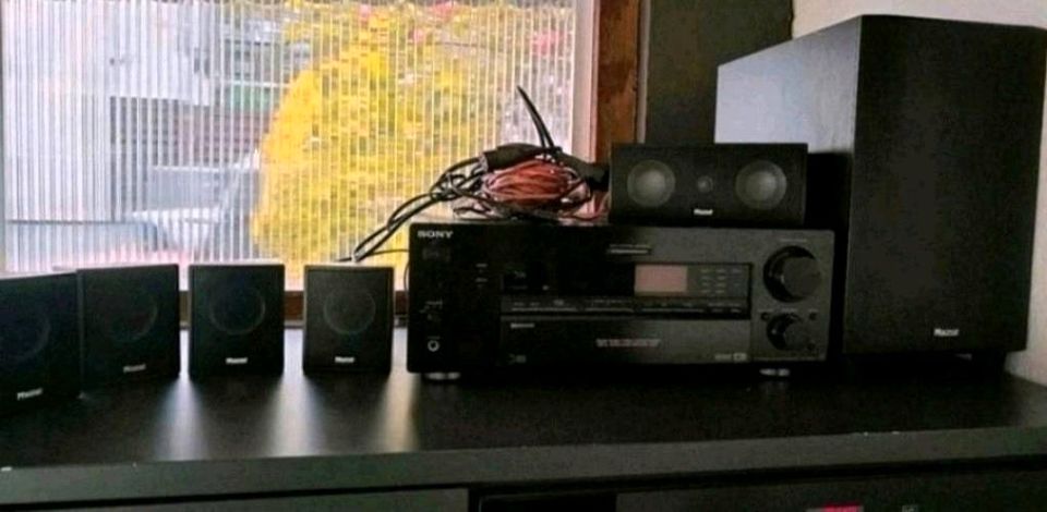 Sony Receiver Control Center Magnat Subwoofer 5.1 Anlage Boxen in Mülheim (Ruhr)