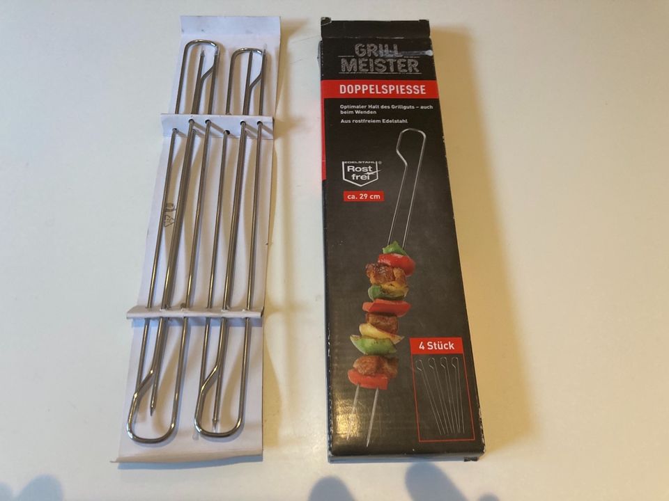 Grillmeister 4 Doppelspieße in Kreis Pinneberg - Quickborn | eBay  Kleinanzeigen ist jetzt Kleinanzeigen