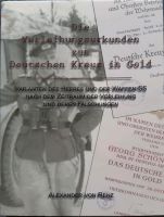 Buch Urkunden Deutsches Kreuz in Gold neu signiert Bonn - Bad Godesberg Vorschau