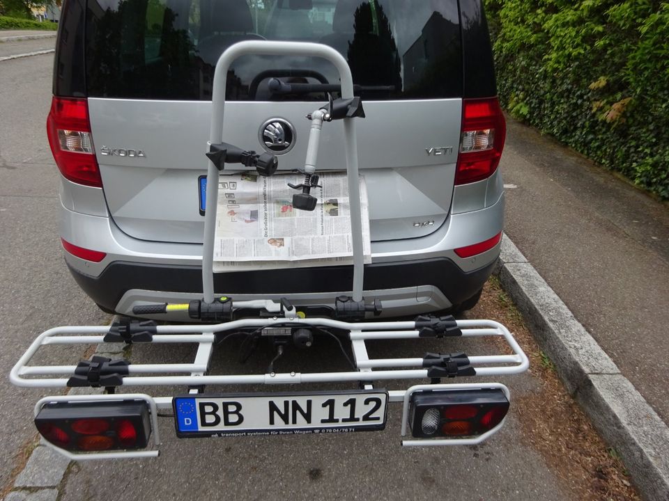 Fahrrad Heckträger multi-cargo für 2 Fahrräder Anhängerkupplung in Böblingen